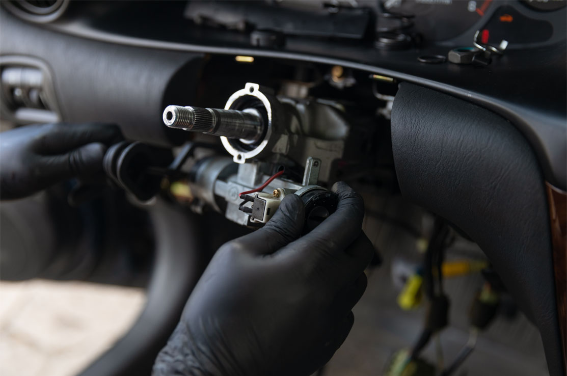 STEERING COLUMN FAULT LCK